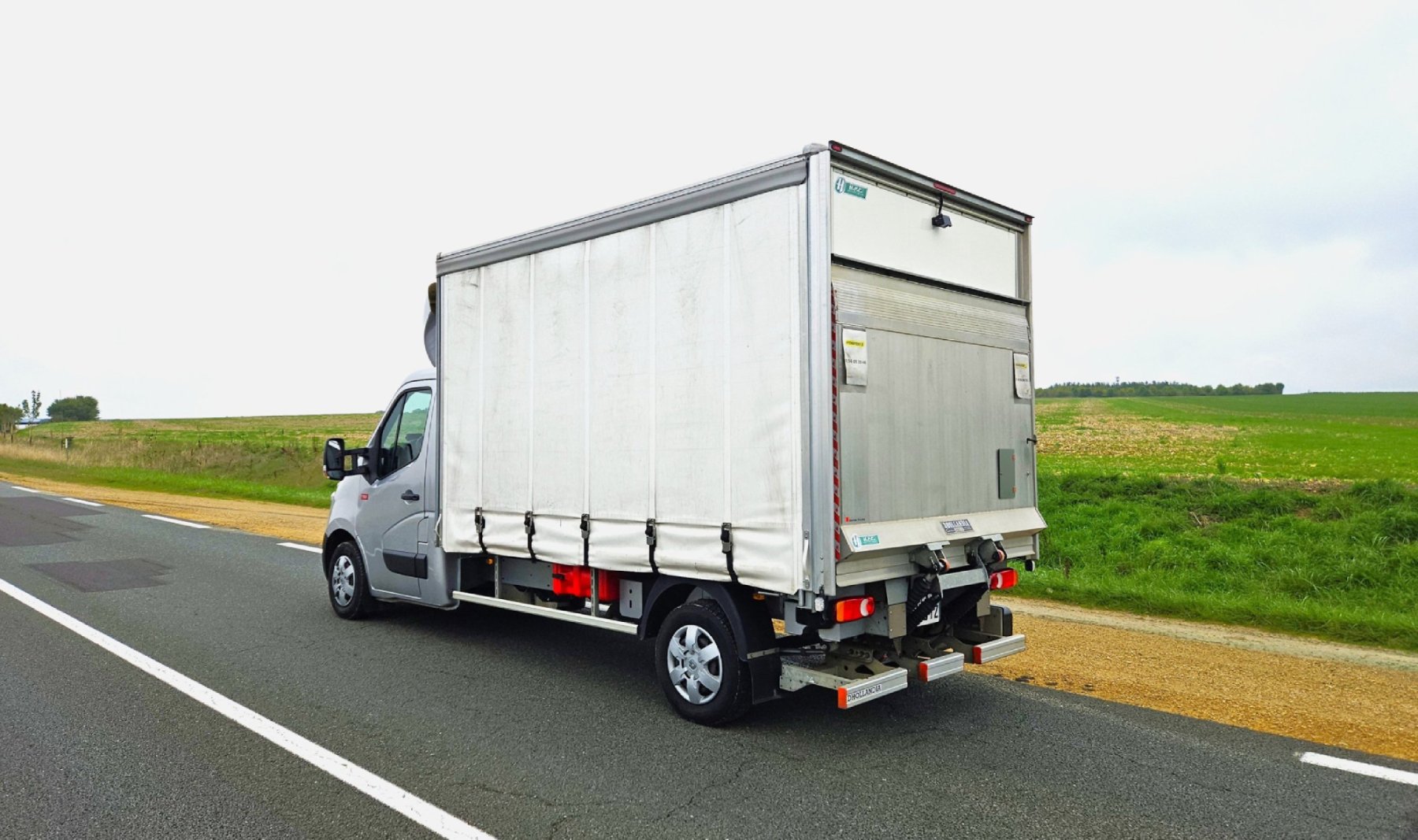 Page accueil site Entreprise transport Express Nouvelle Aquitaine Vienne 86